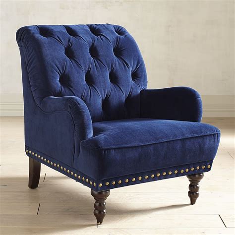 Royal Blue Accent Chair