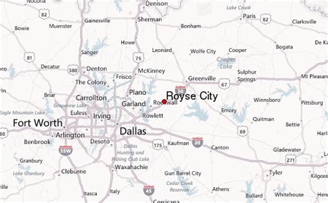 Royse City Tx Map