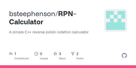 Rpn Calculator C++