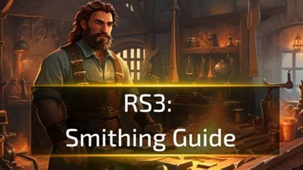 Rs3 Smithing Guide 2024