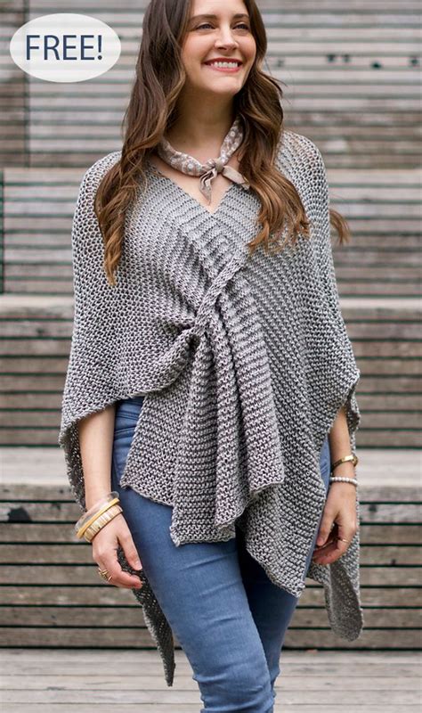 Ruana Crochet Pattern