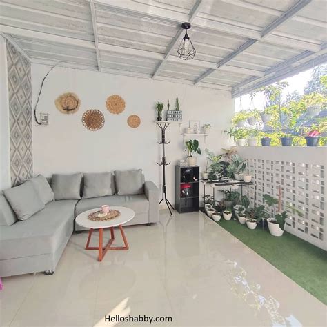 desain ruang tamu semi outdoor Adrian Hemmings