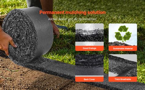 Rubber Landscape Mulch Mats