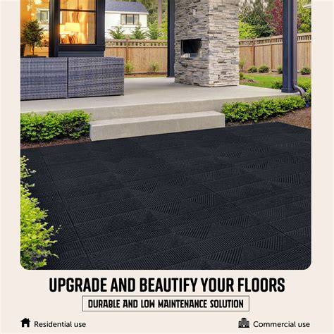 Rubber Paver Tiles