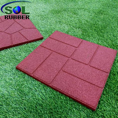 Rubber Tiles Outdoor