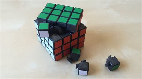 Rubik's Cube 4x4 Disassembled