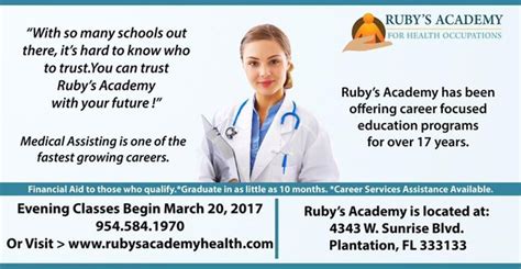 Discover Your Career Path at Ruby's Academy for Health Occupations: Top Healthcare Training Programs and Certifications.