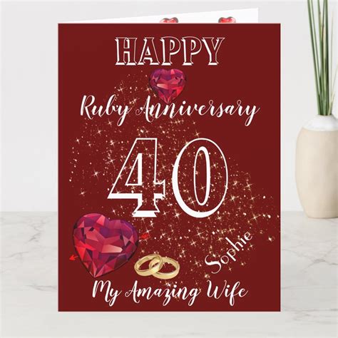 Ruby Anniversary Etiquette