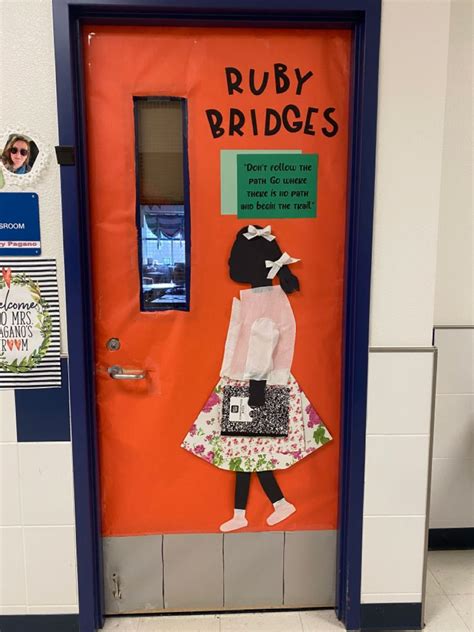 Transform Your Classroom with Ruby Bridges Door Decoration Design