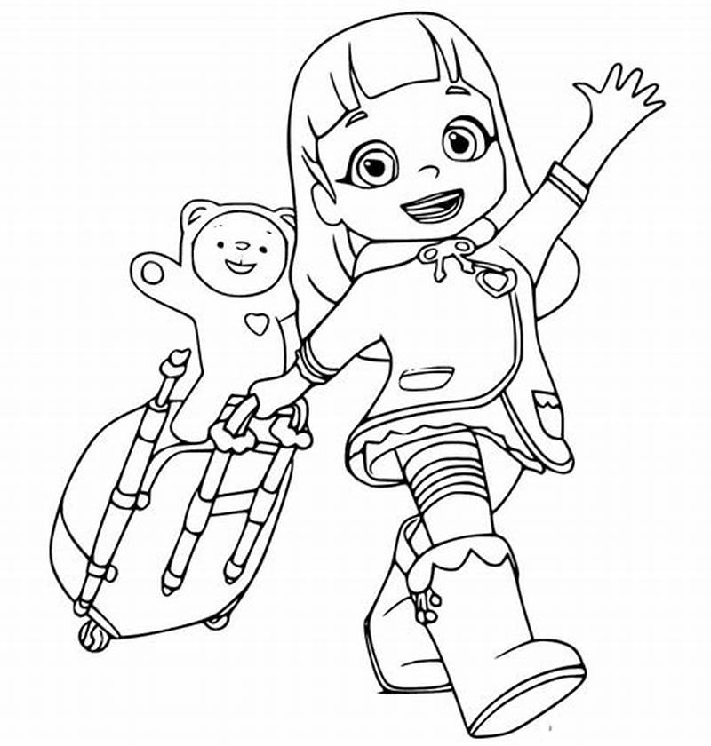 Ruby Coloring Pages