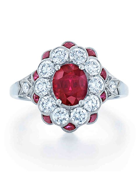 Ruby Engagement Rings