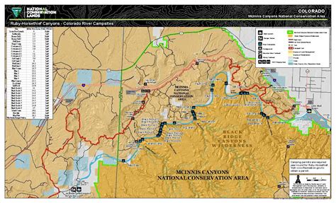 Ruby Horsethief River Map