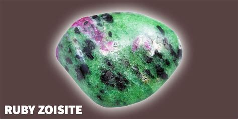 Discover the Enchanting Metaphysical Powers of Ruby in Zoisite - A Glittering Gemstone of Love and Vitality!