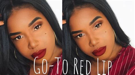 Ruby Woo Reigns Supreme: Discover How to Rock This Iconic Red Lipstick on Darker Skin Tones!
