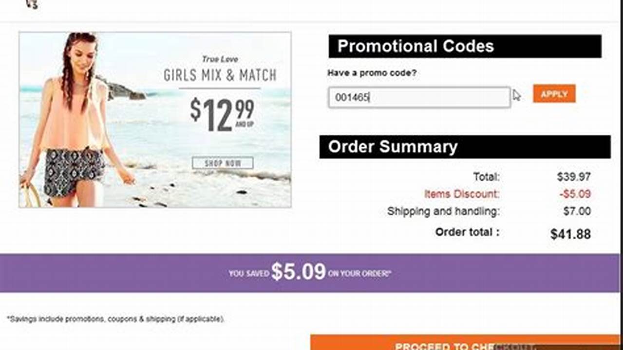Rue 21 Promo Code 2024