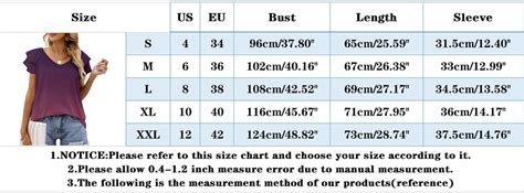 Rue 21 Size Chart