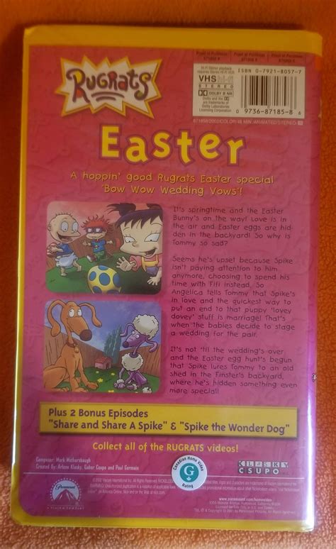 Rugrats Easter Vhs