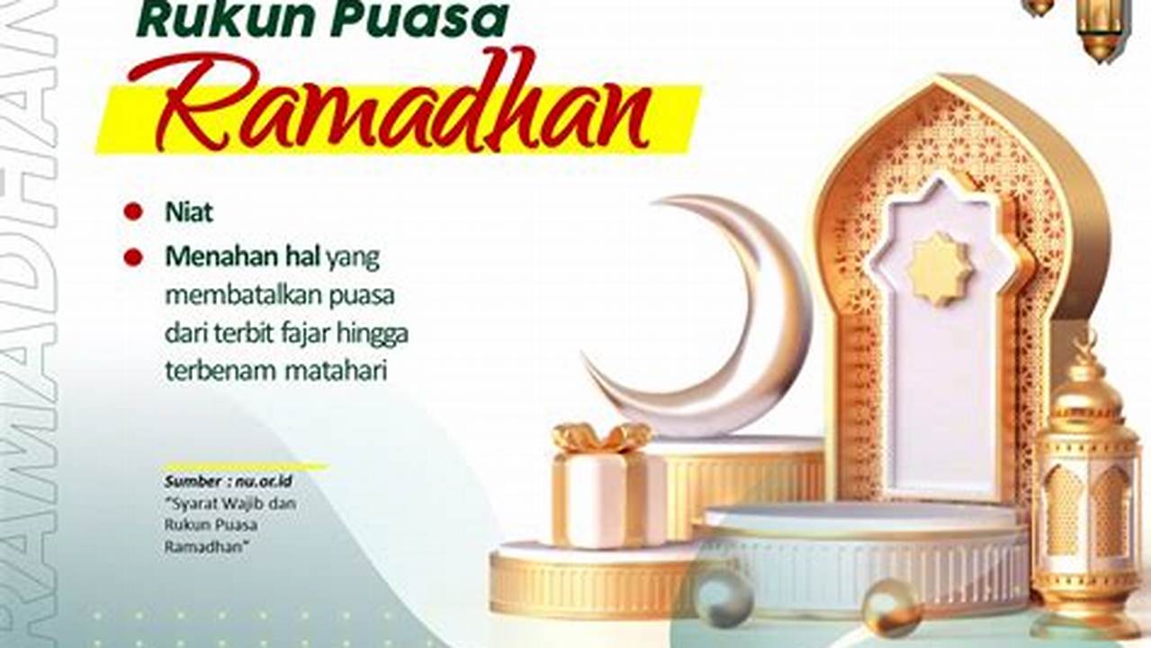 Rukun Puasa Ramadan, Ramadhan