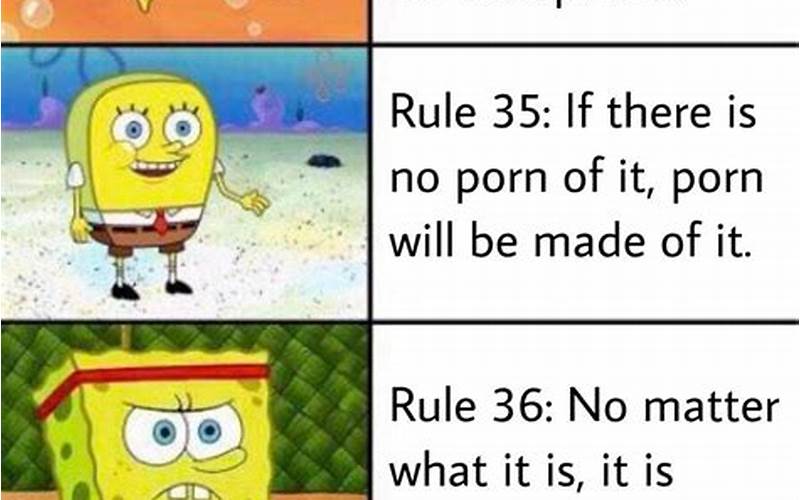 Rule 34 Internet Meme Image