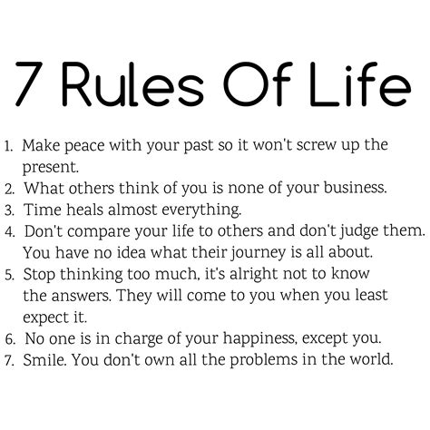 The Rule Of Life Worksheet: How To Become Your Best Self