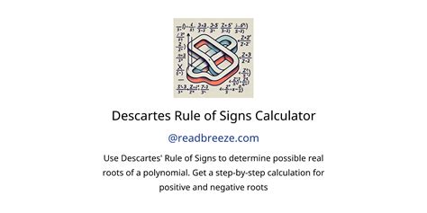 Master Algebraic Expressions with Ease using Rule of Signs Calculator - A Comprehensive Guide