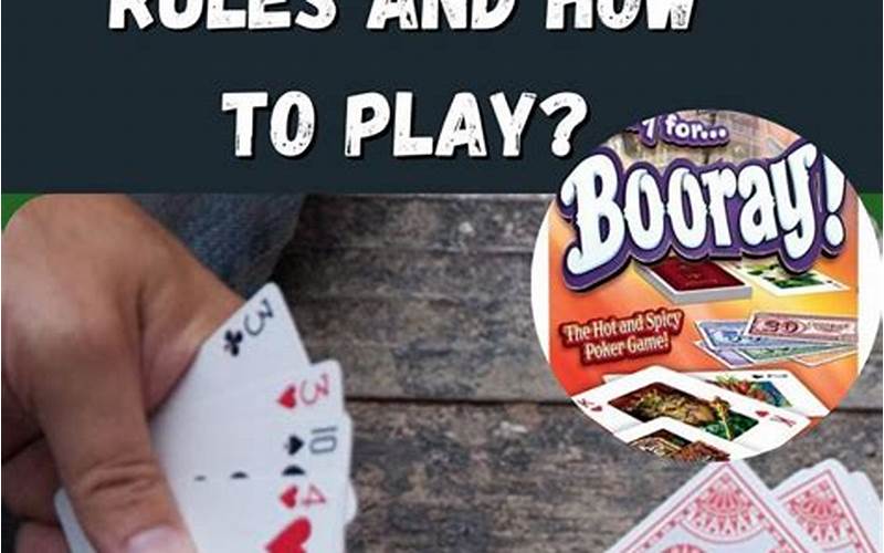 Rules Of Booray Card Game