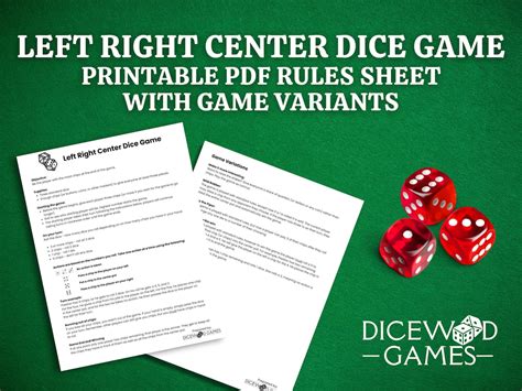Master the Roll: Abiding by the Rules of the Left Right Center Game