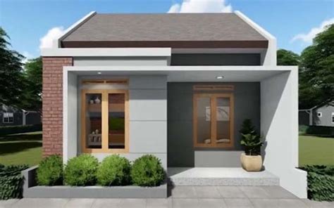 Rumah 2 Kamar Tampak Depan – Rumah 2 kamar tampak depan merupakan