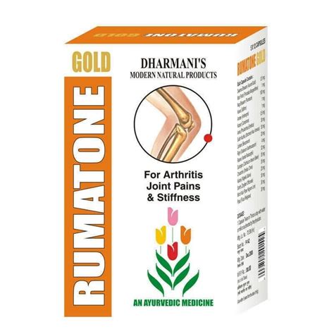 Rumatone Gold Capsules Review Helps You In Choosing The Right Arthritis Herbal Treatment