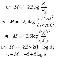 Rumus Menghitung Magnitudo Absolut