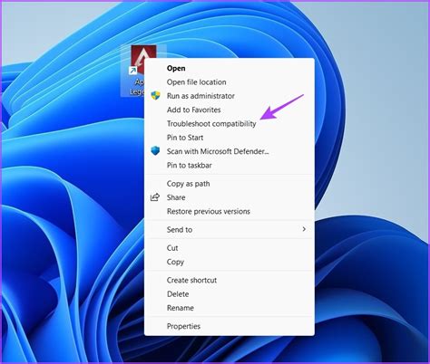 Run Compatibility Troubleshooter