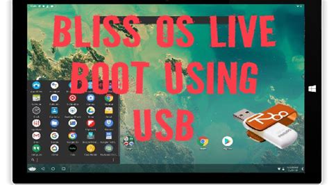 Running PIXEL OS using a Live Bootable USB
