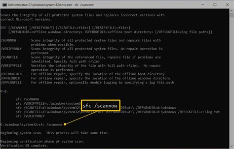 Menjalankan Perintah SFC SCANNOW di Command Prompt