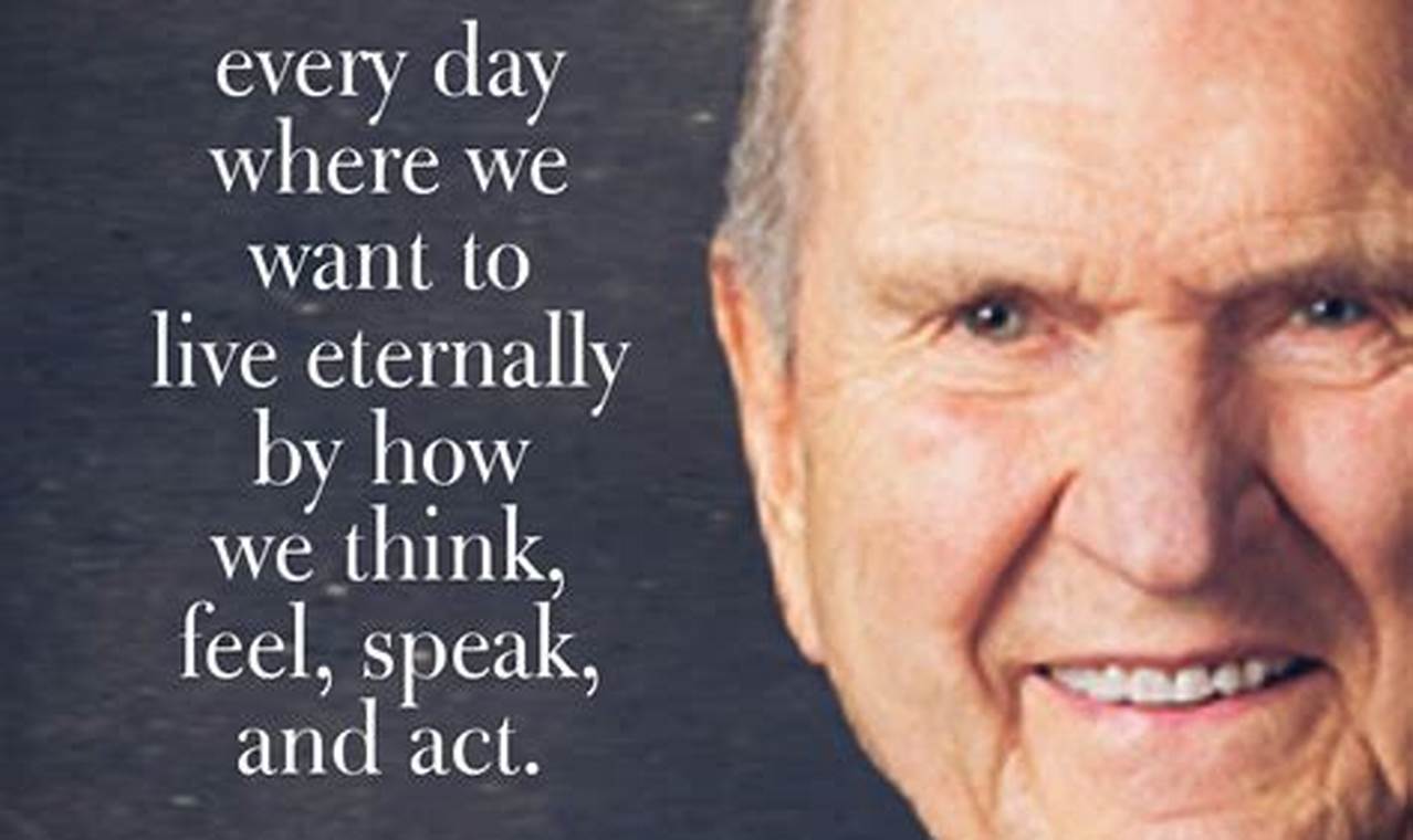 Russell M Nelson Quotes 2024
