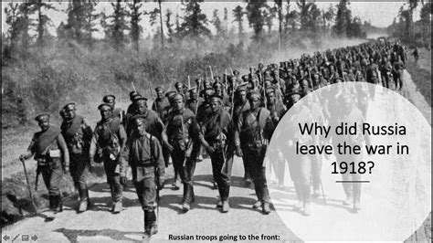 Russia Withdrawal WWI