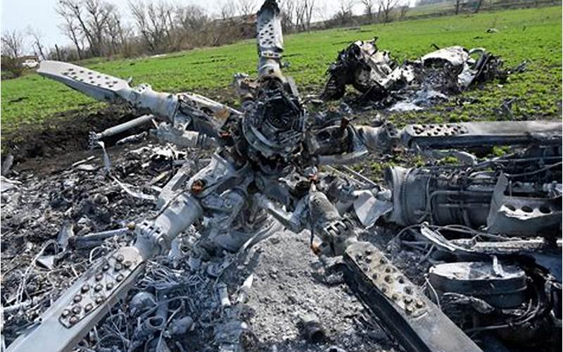 Russian Helicopter Crash In Ukraine