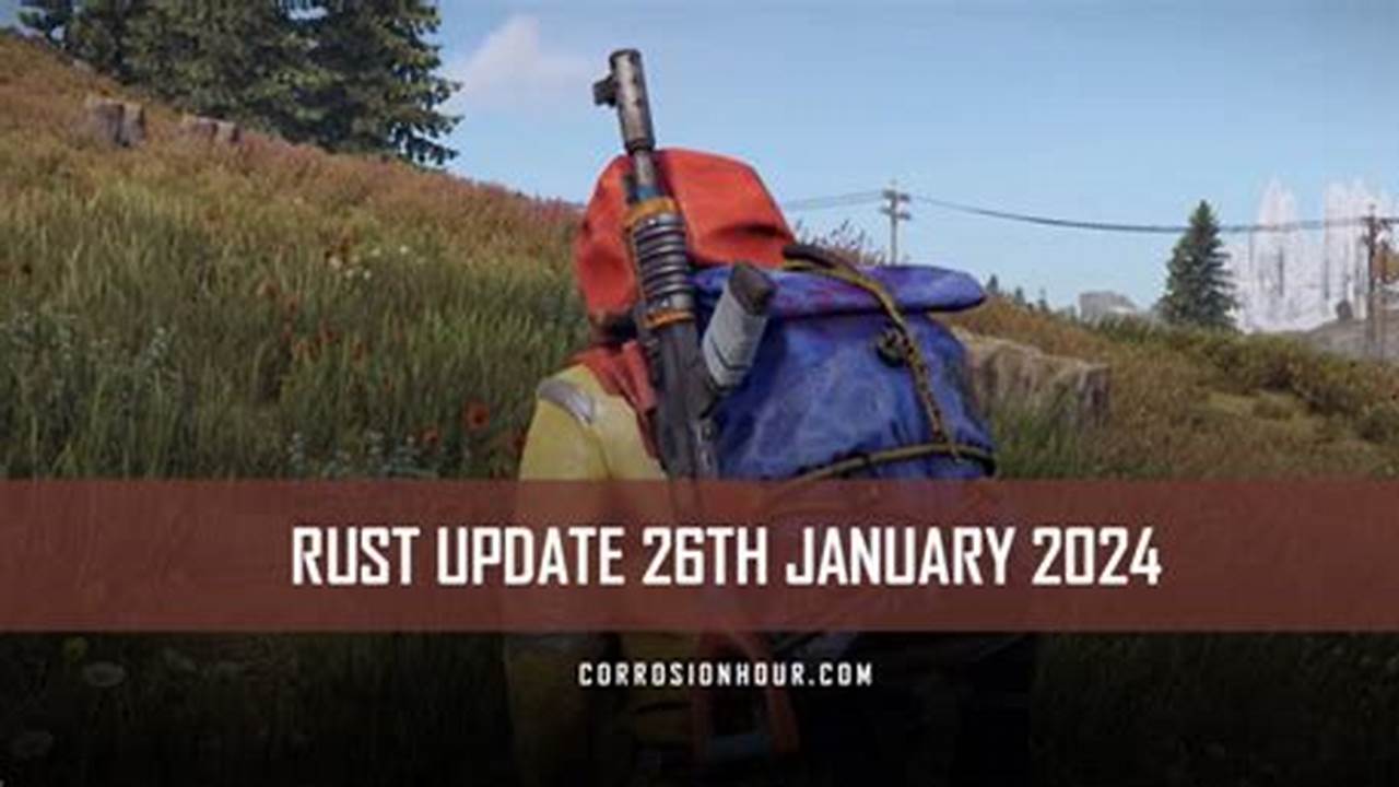 Rust Update January 2024
