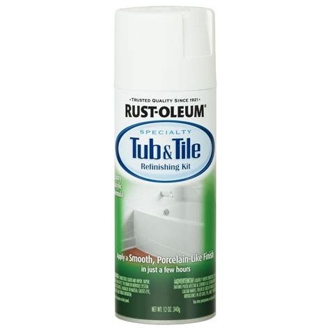 Rust Oleum Tub And Tile Spray Paint
