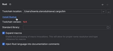 Rust Toolchain Not Installed (or Incorrectly Installed)