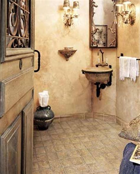 best Ideas of Amazing Decorating Rustic Italian Houses 51 Bathroom
