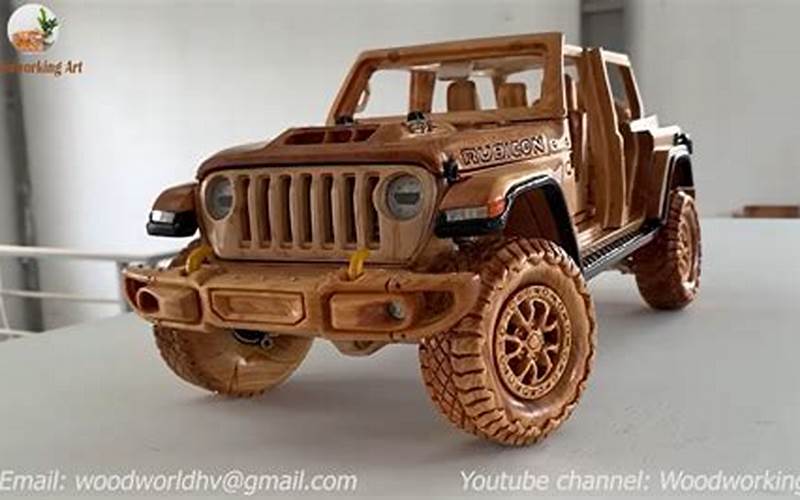 Rustic Wood Jeep Wrangler