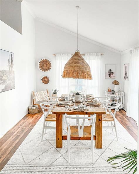 Rustic Bohemian Dining Room Inspiration
