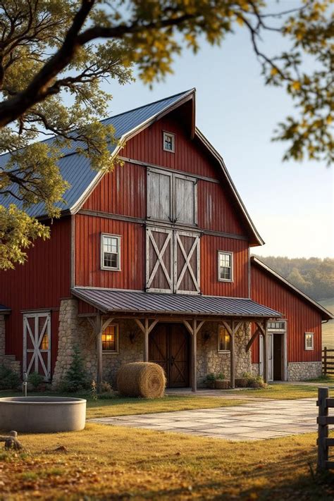 Rustic Charm: Barns and Ranches