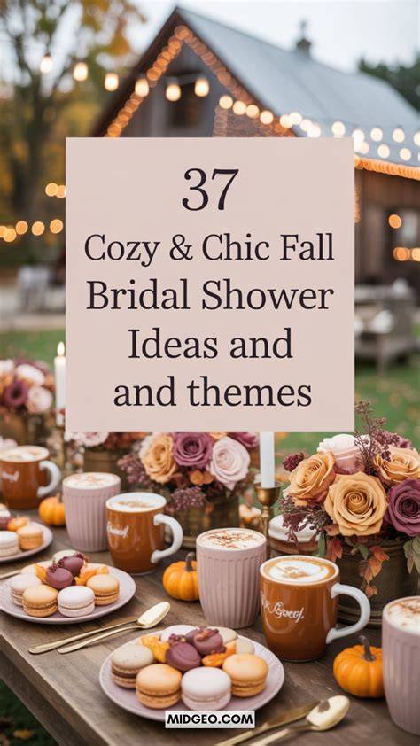 Rustic Chic Fall Bridal Shower