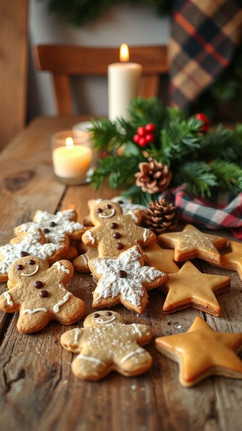 Rustic Christmas Cookies