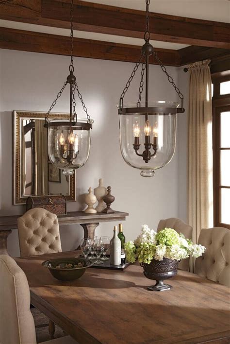 Rustic Dining Room Lighting Ideas
