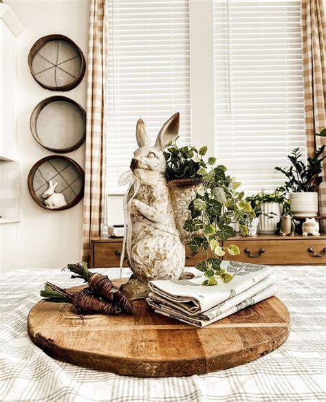 Rustic Easter Table Decorations