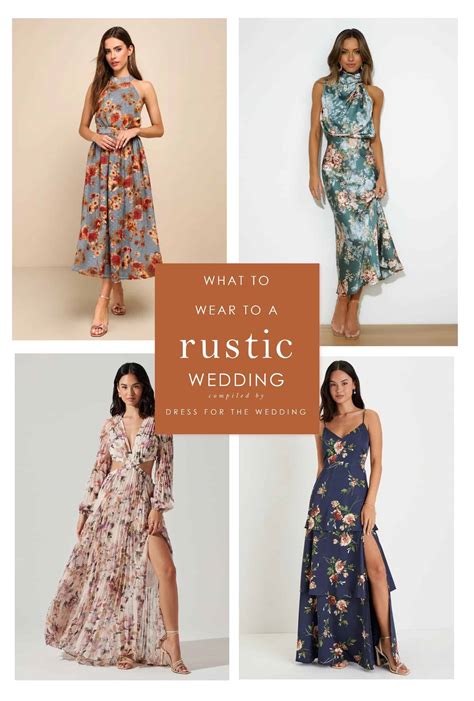 Rustic Fall Wedding Attire