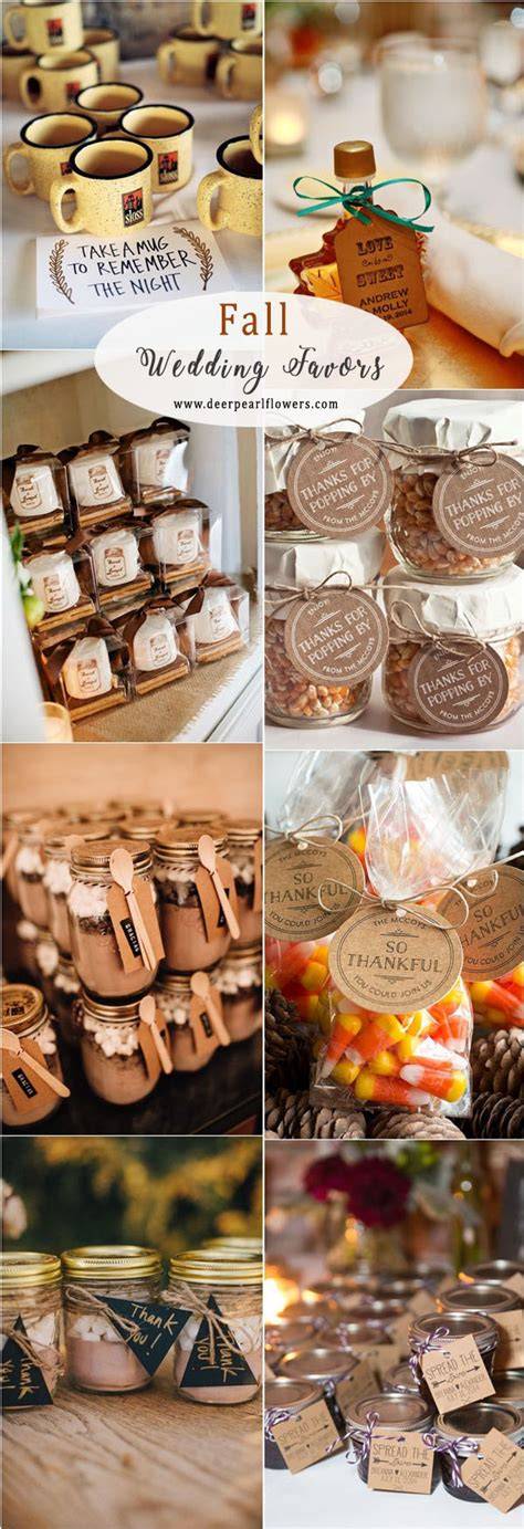 Rustic Fall Wedding Favors