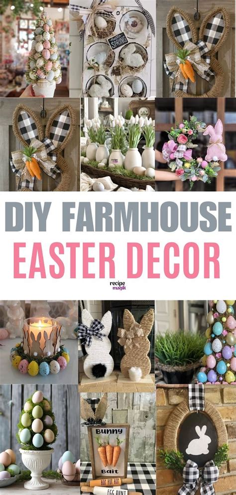 Rustic Farmhouse Easter Decor